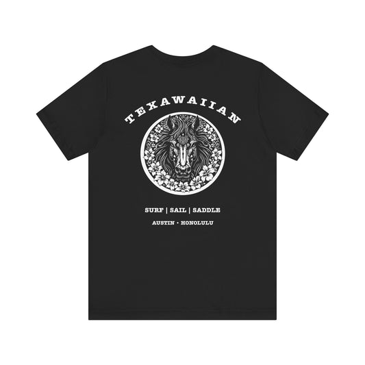 Texawaiian Horse + Flowers Tee